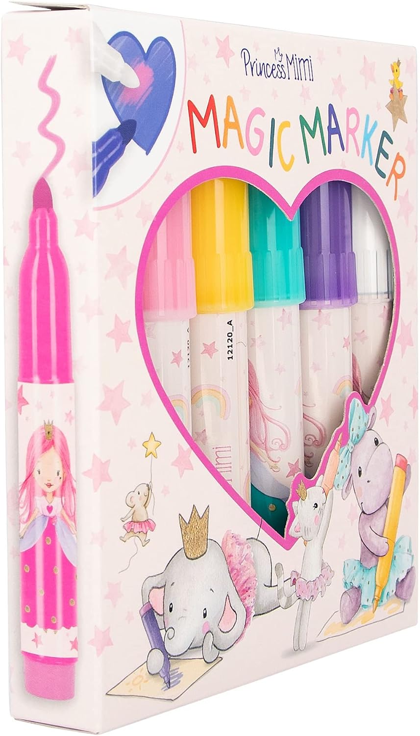 Detalle 2 de Depesche Magic Marker Set 5 Stifte Mimi