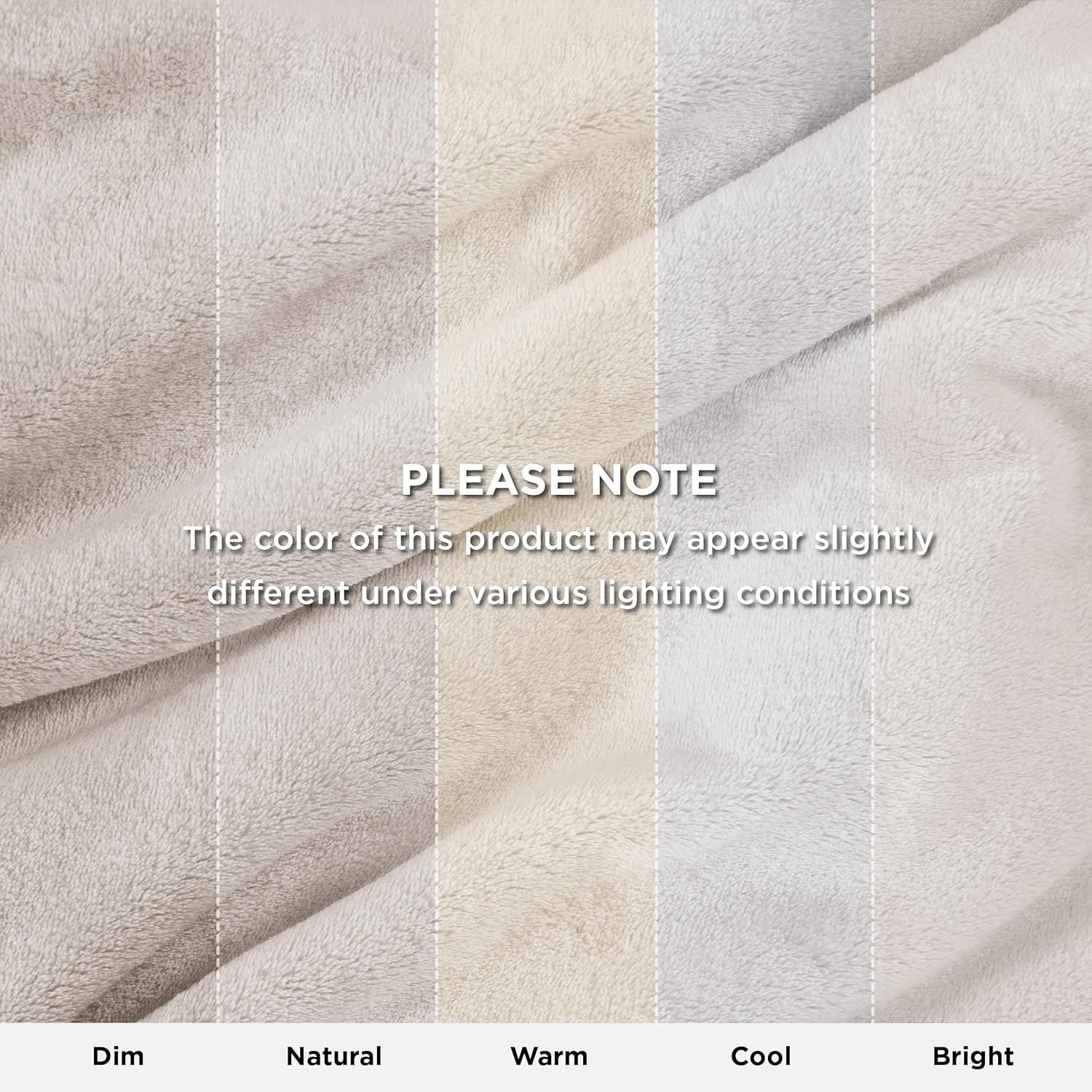 Detalle de Bedsure Fleece Blanket 270x230 cm King