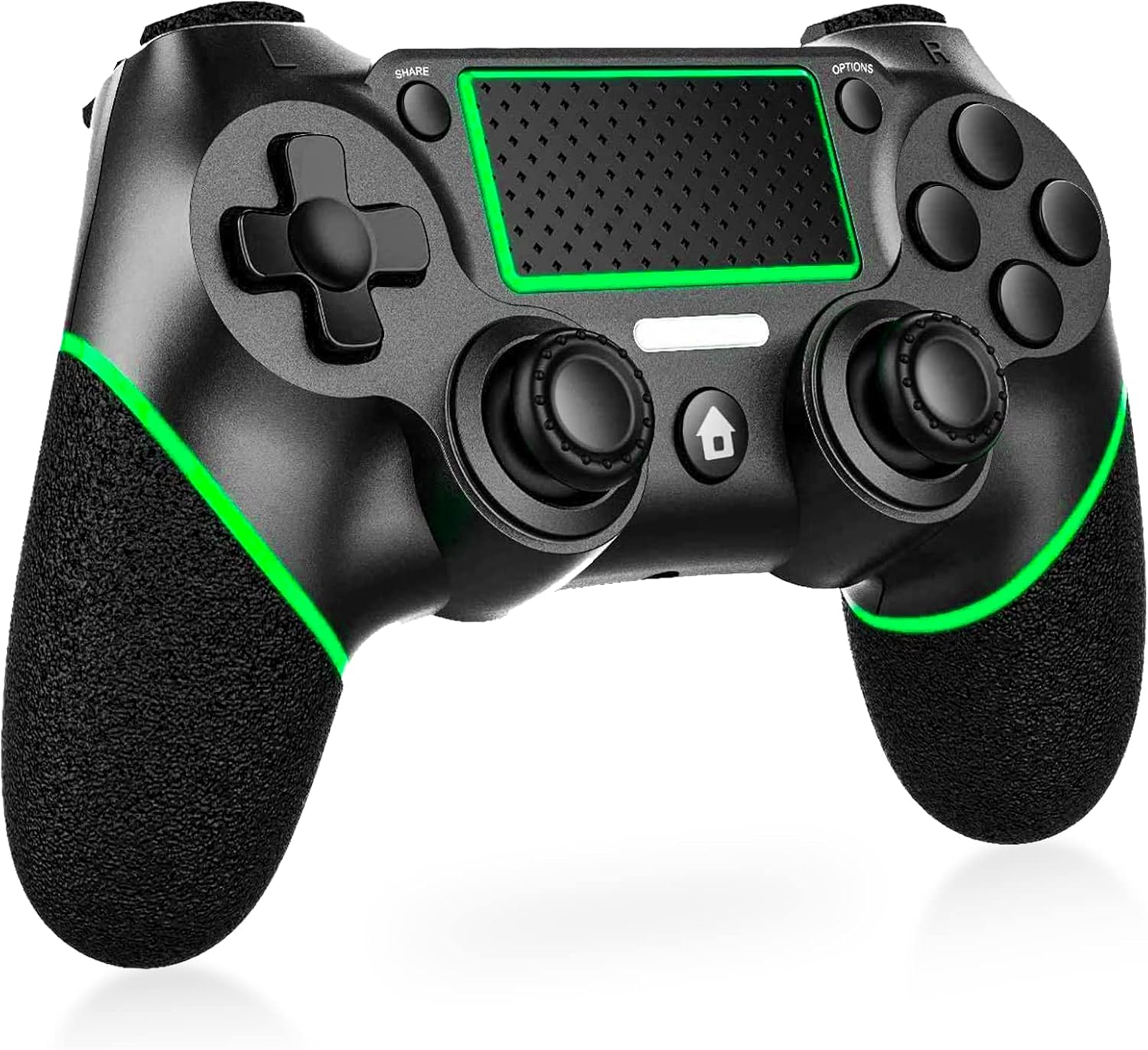 Detalle de Holilo Controller wireless per PS-4: controller compatibile PS4/Pro/Slim, vibrazione doppia e touch panel