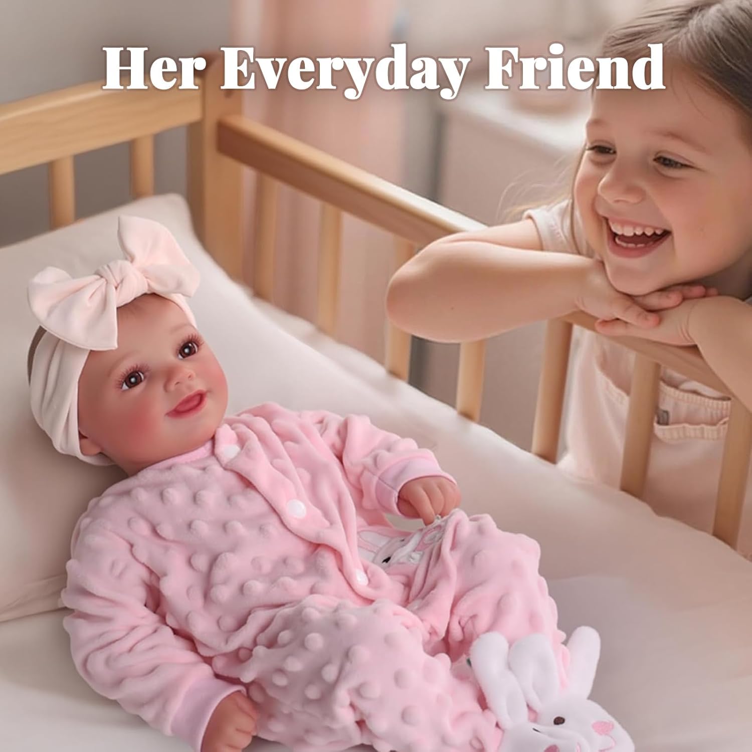Thumbnail 1 de BABESIDE Sunny 17Inch Reborn Baby Doll