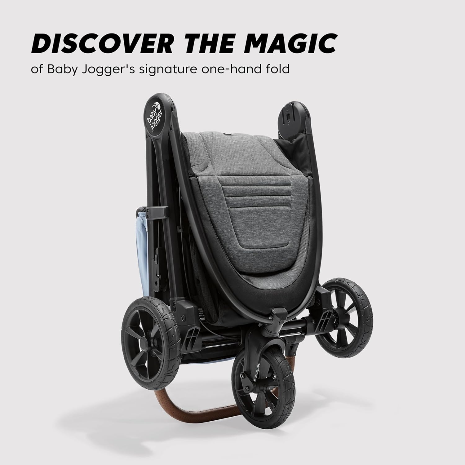 Thumbnail 4 de Baby Jogger City Mini GT2 Single Stroller (Eco-Friendly Series) with Infant Car Seat Adapters, Slate Fog