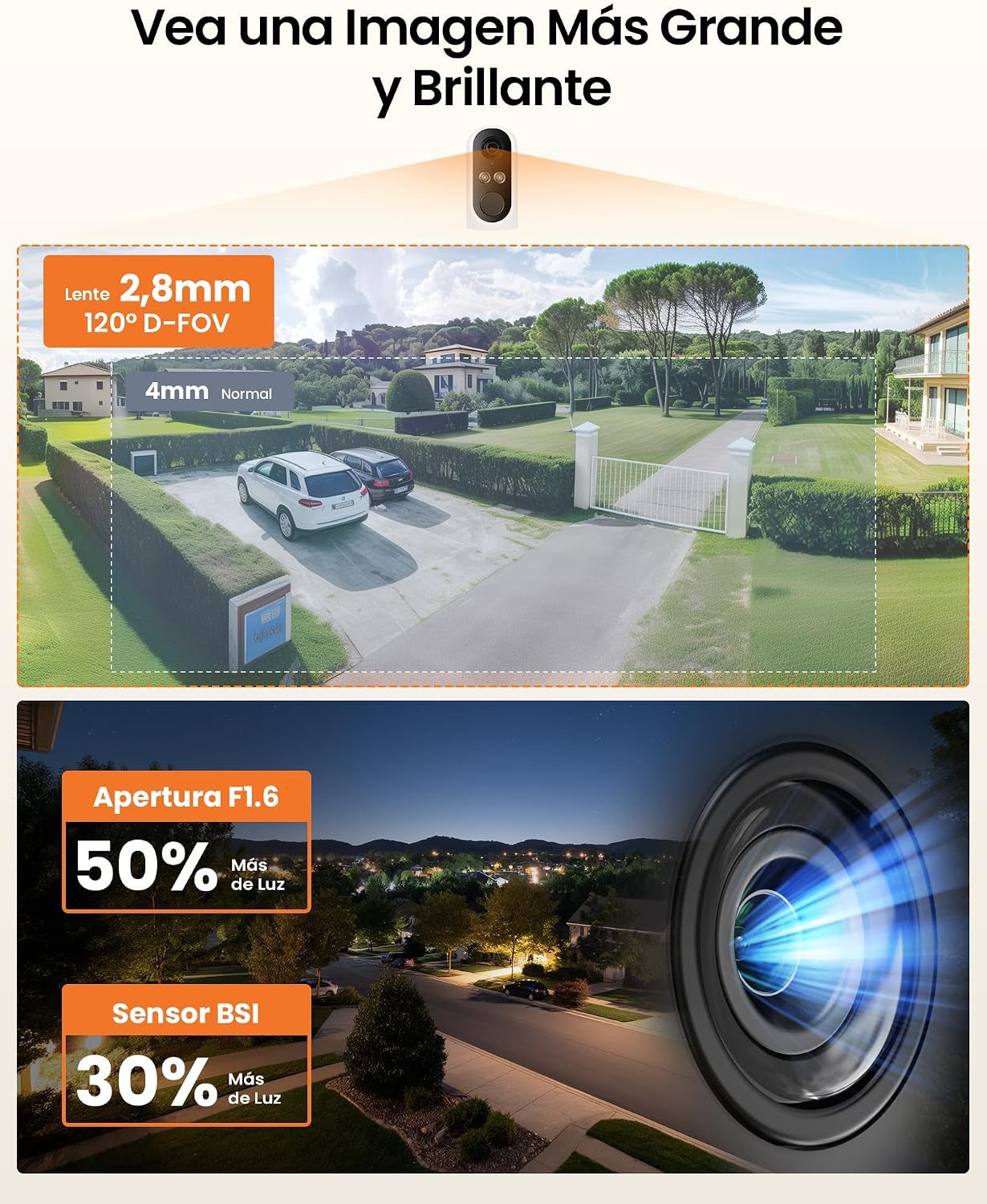 Thumbnail 5 de Anlapus A61 3MP 2K Cámara WiFi exterior/interior