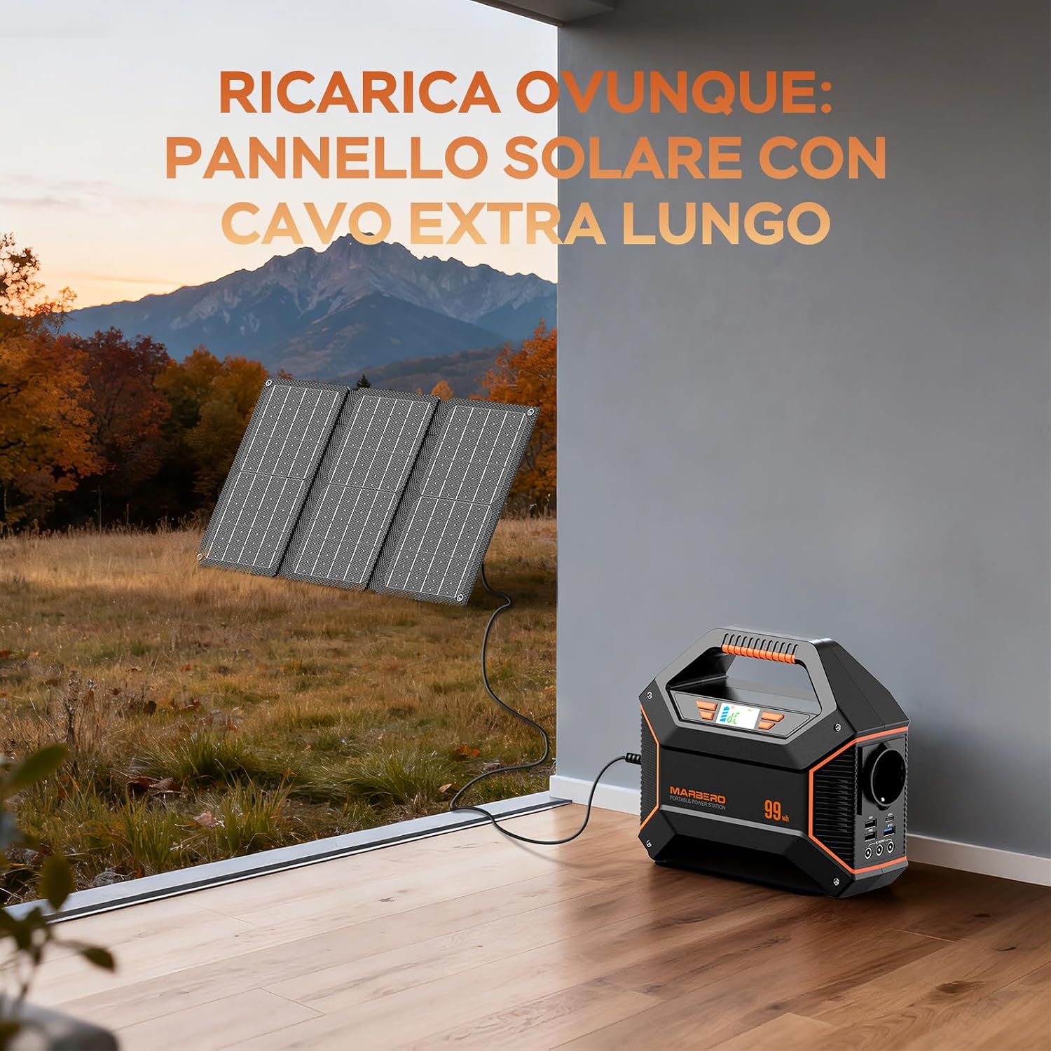 Detalle 2 de MARBERO Generatore 99Wh 27.000mAh