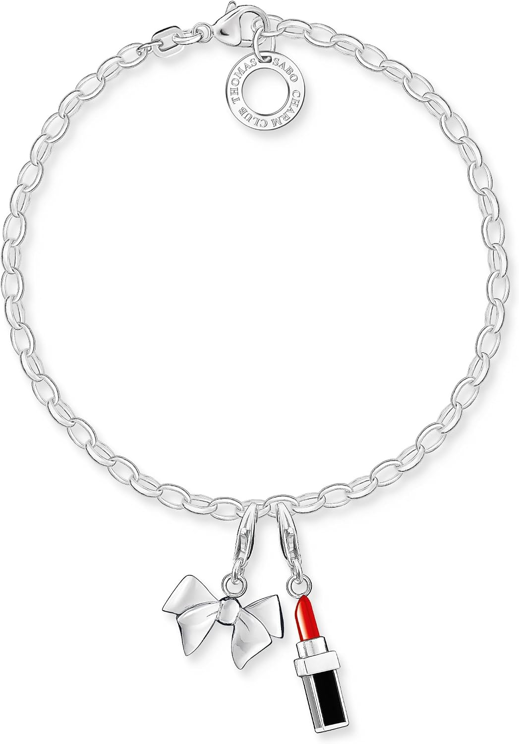 Thumbnail 1 de THOMAS SABO Charm-Armband klassisch Sterling Silber – 925er Silber, zeitloses Kombinationsarmband