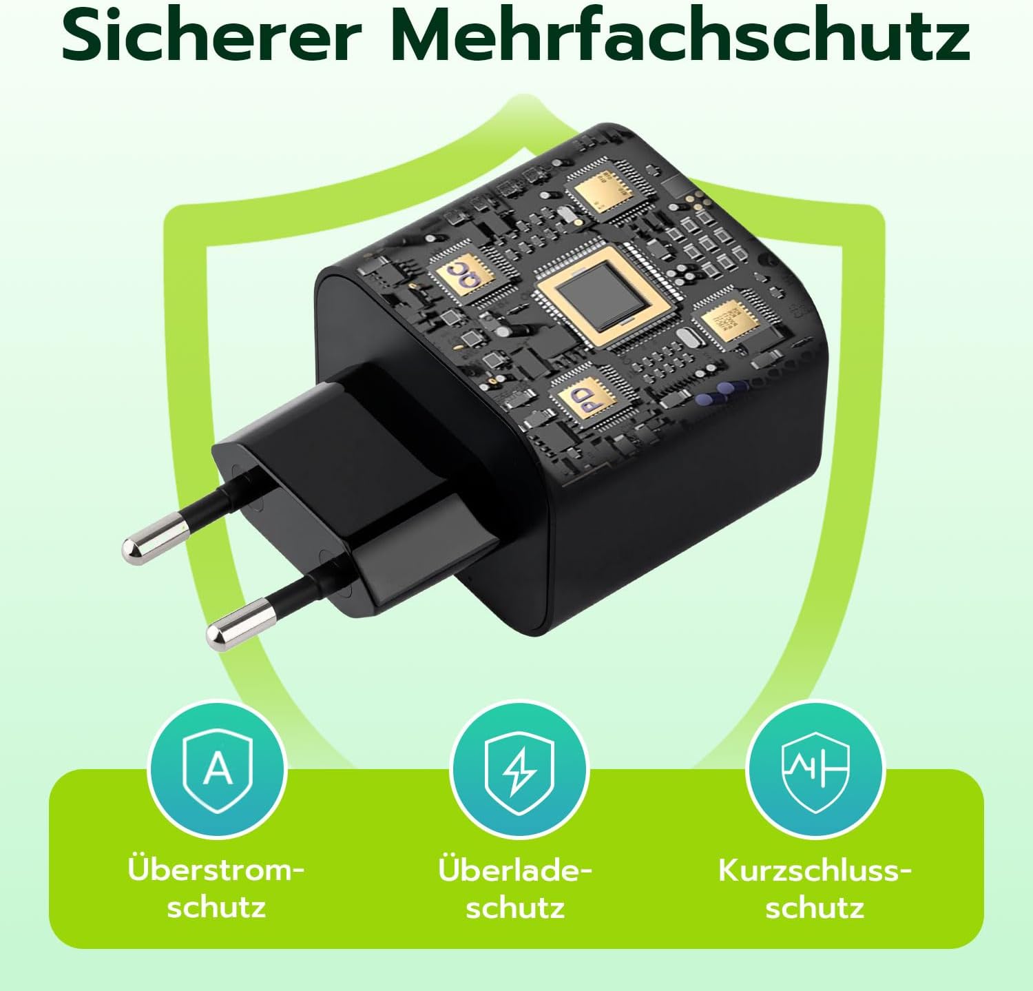 Detalle 2 de Tolesum 60 W Netzteil für USB-C Geräte