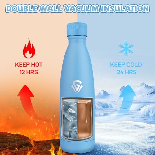Thumbnail 4 de HoneyHolly Botella Agua 500 ml, acero 18/8