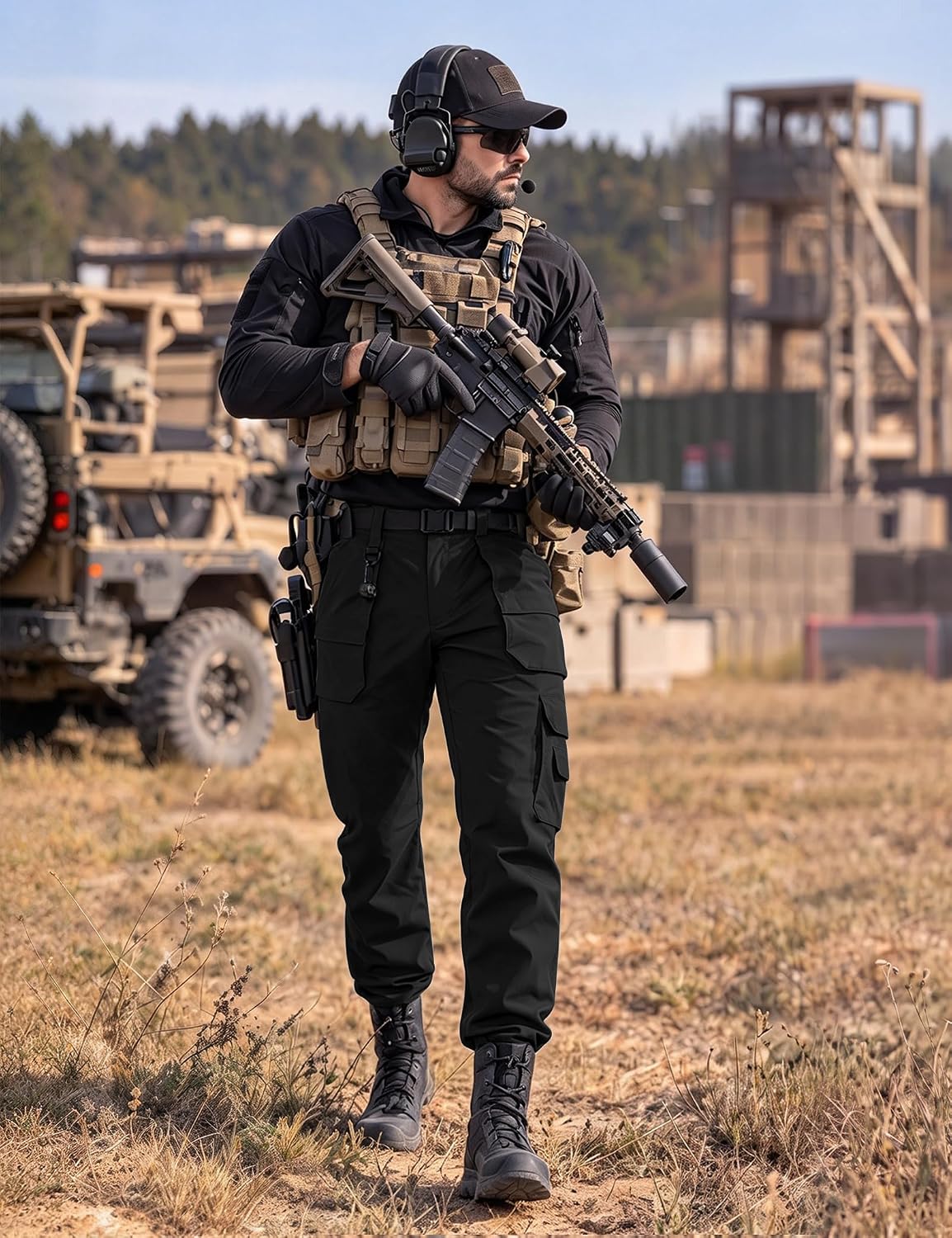Thumbnail 6 de NATUVENIX Tactical Pants with 9 Pockets