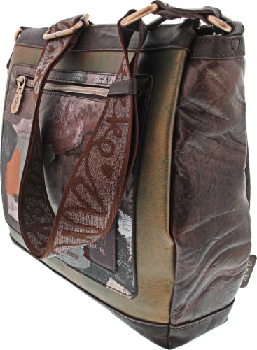Detalle 2 de Anekke Core Crossbody Bag M Multicolor — Compagne idéale pour le quotidien