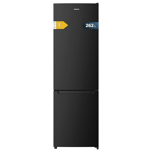 Detalle de Cecotec Frigorífico Combi Cíclico Negro Bolero CoolMarket Combi 262 Black E. – 2 puertas, 262 L