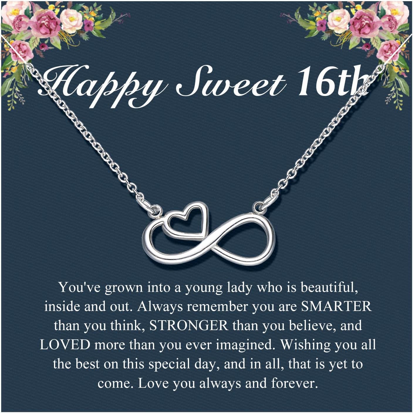 Detalle de Dongjiangjin Infinity Heart Necklace