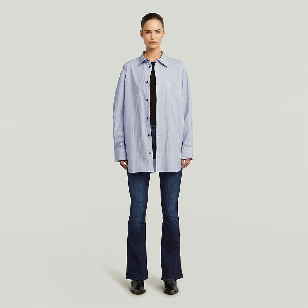 Detalle de G-STAR Donne 3301 Flare Jeans – jeans a zampa, stile urbano e comfort