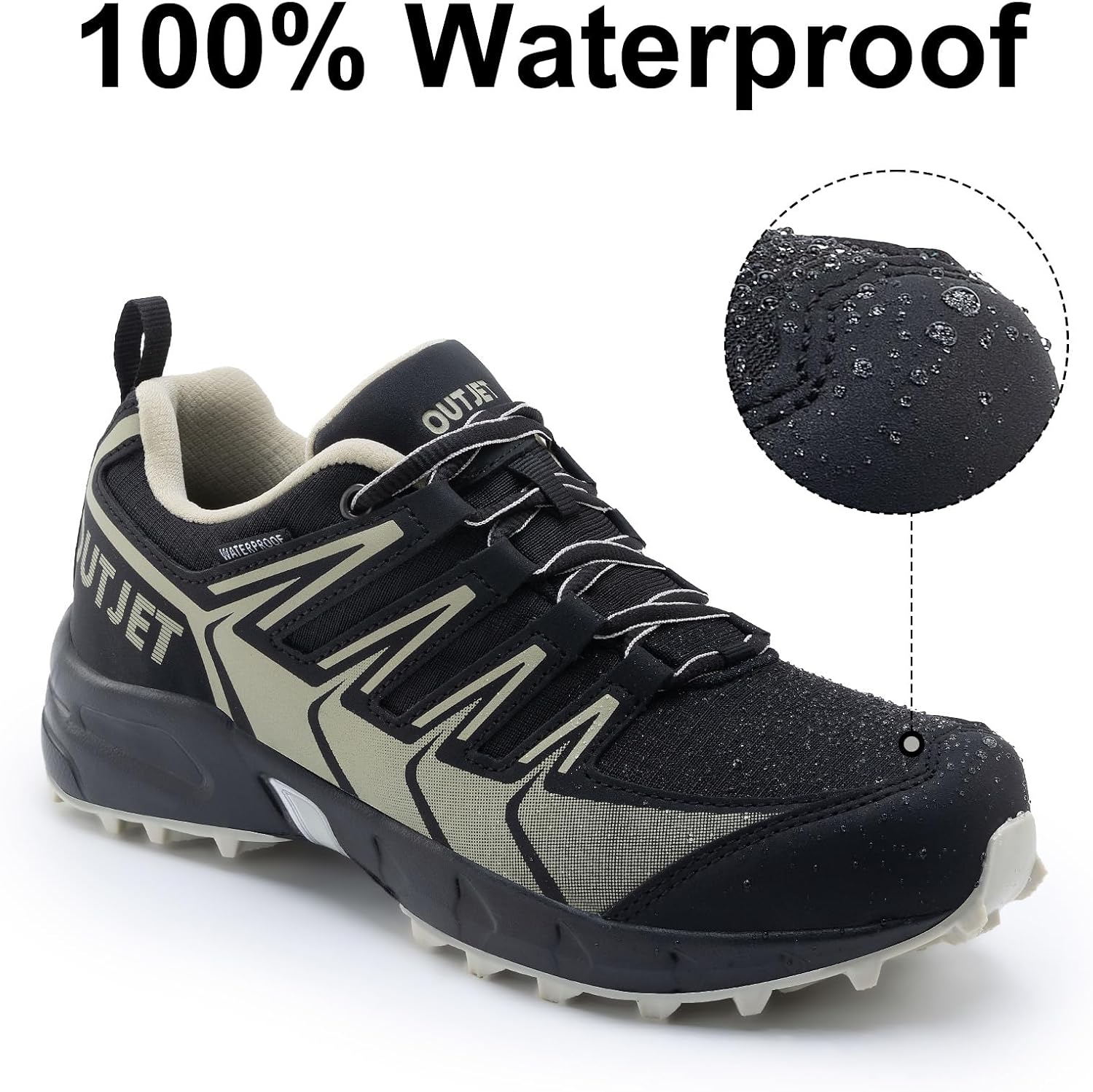 Thumbnail 4 de OUTJET Women's Waterproof Hiking Shoes: Lightweight, Non-Slip Comfort for Trails
