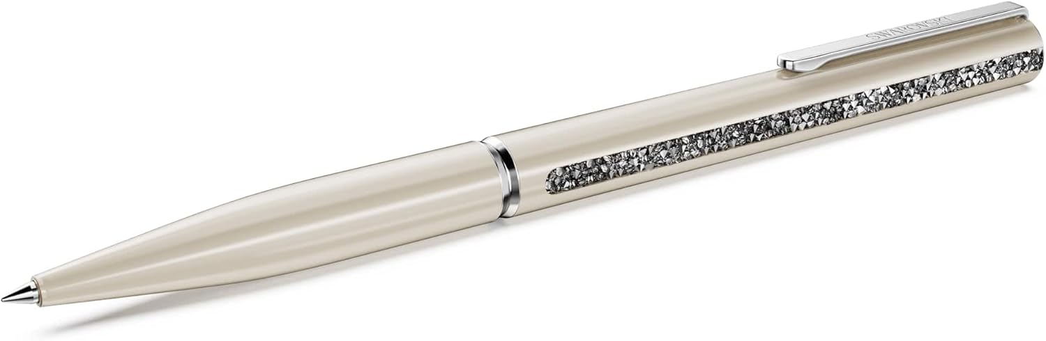 Thumbnail 6 de Swarovski Crystal Shimmer Kugelschreiber – Silberfarbener Sechskantkopf, FW24