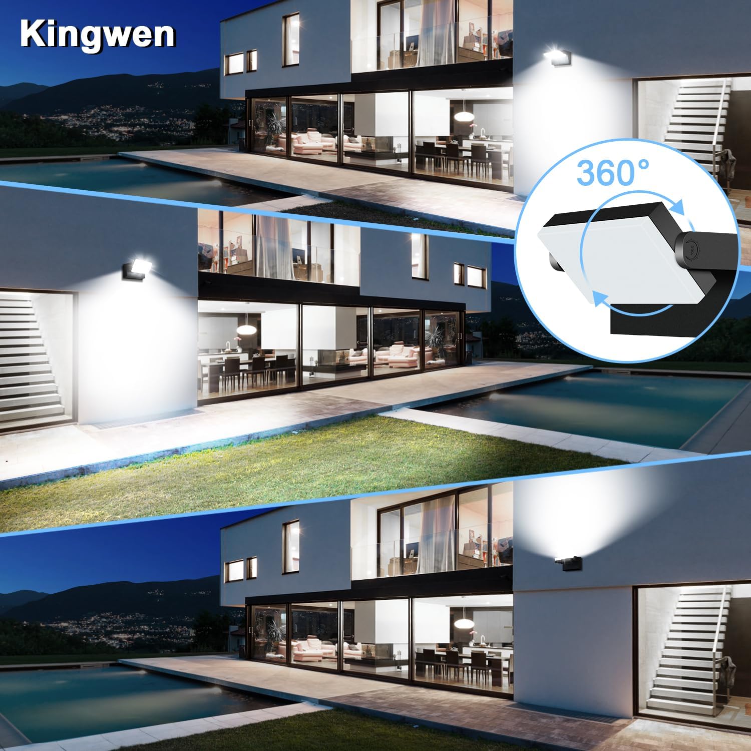 Thumbnail 4 de Kingwen applique LED extérieur 40 W