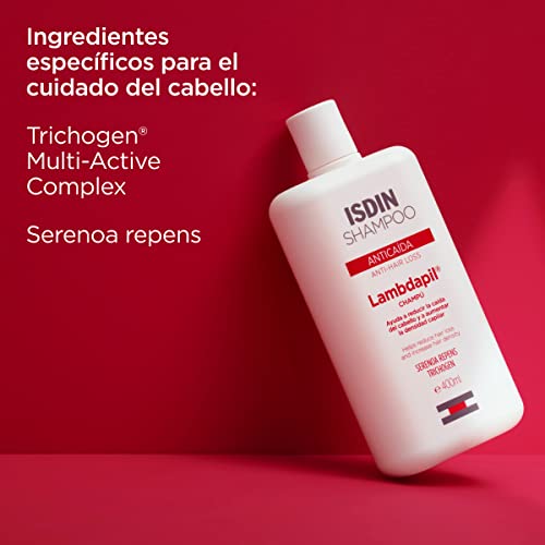 Thumbnail 6 de ISDIN Lambdapil Champú 400 ml para caída capilar