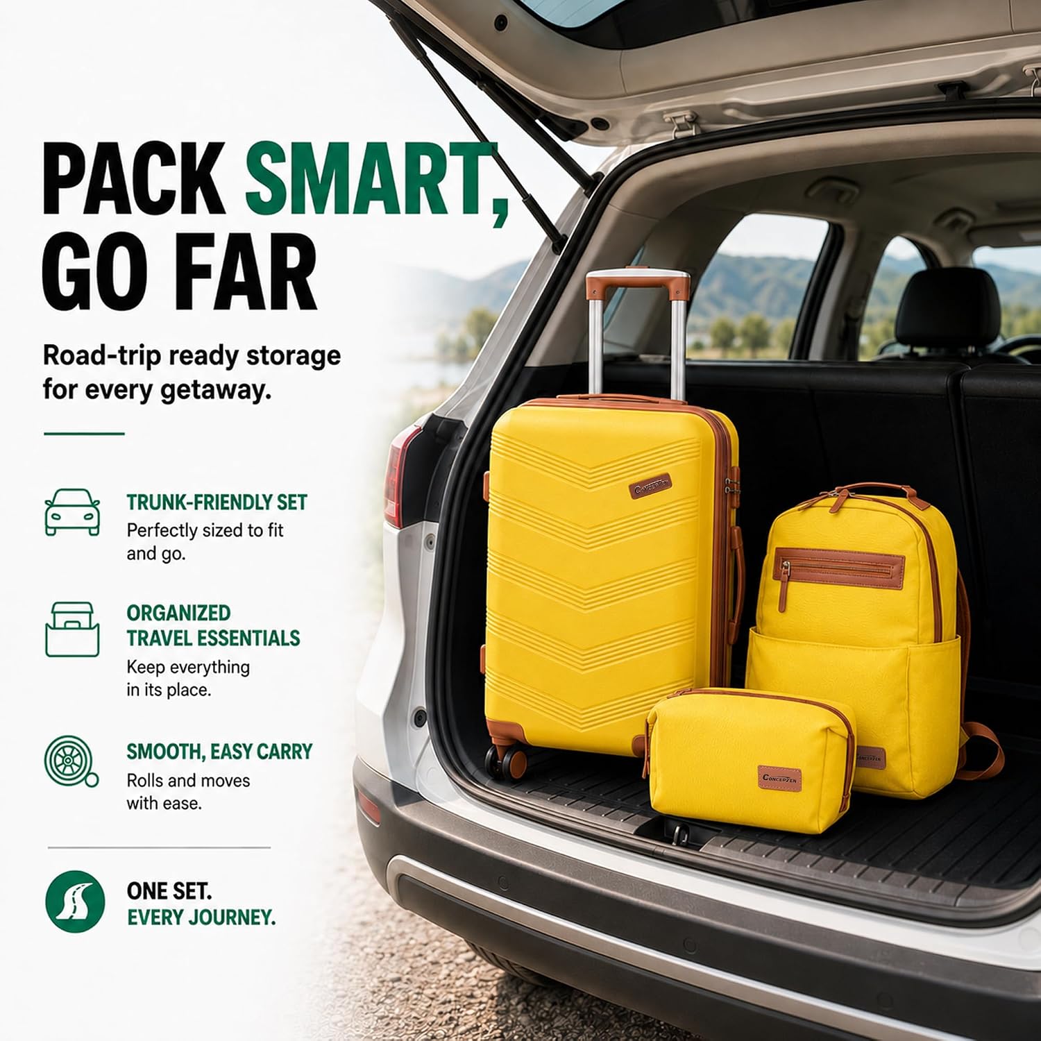 Thumbnail 6 de CONCEPTEN Carry-On Luggage 20-Inch