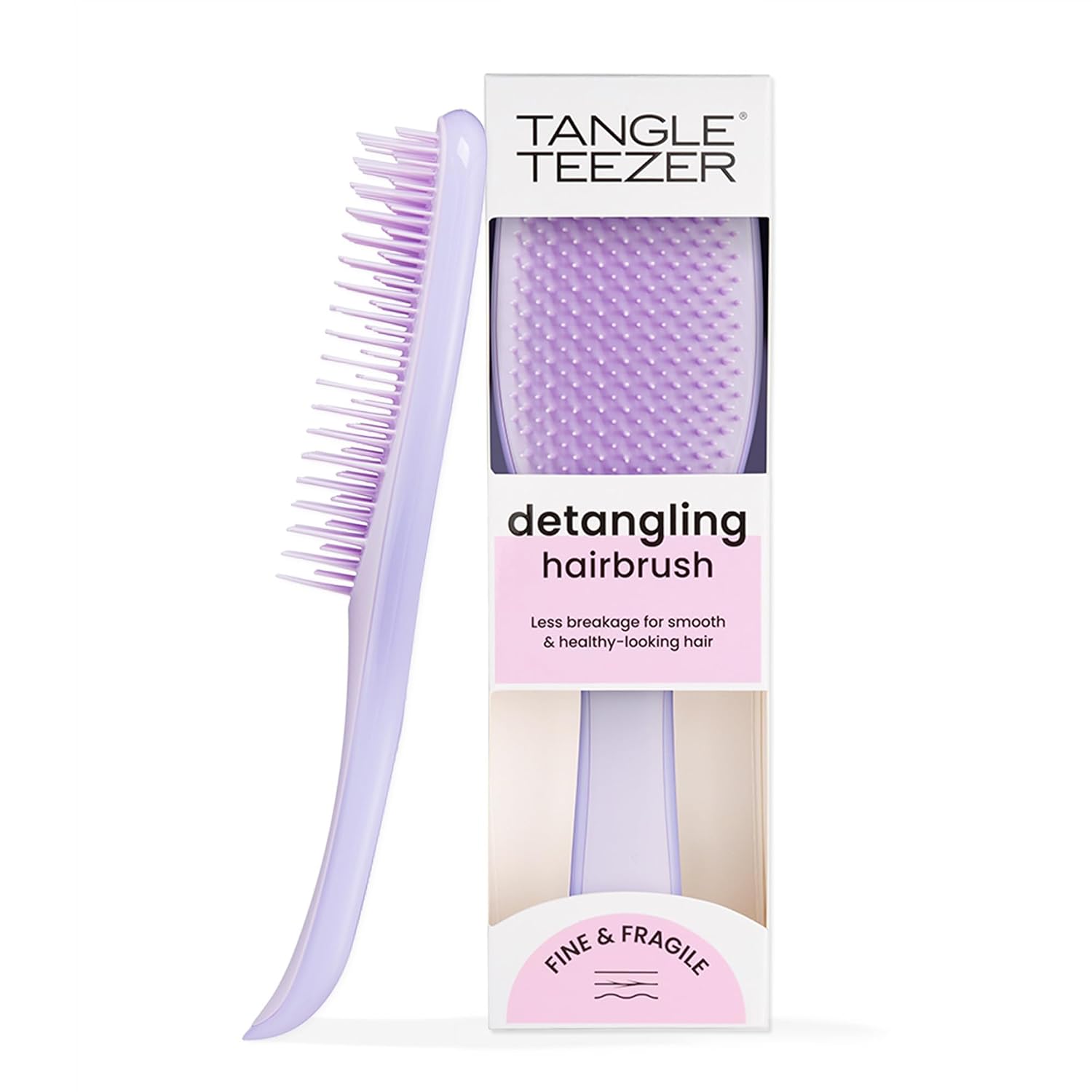 Detalle de Tangle Teezer Ultimate Detangler: Sanfter Entwirrer für coloriertes, feines & dünnes Haar