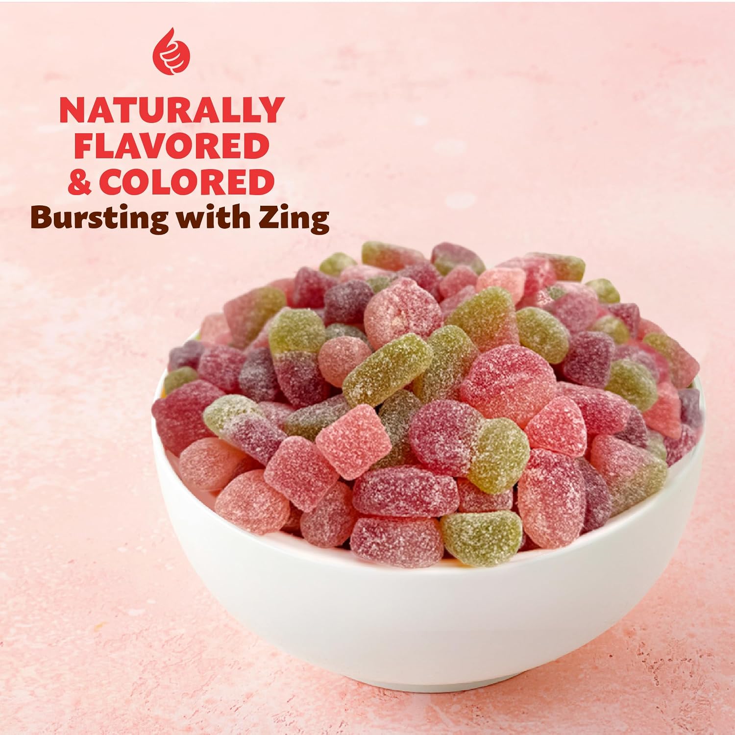 Detalle 2 de ILIKE! Sour Fruit Jelly Candy Mix, Dye-Free Vegan Gummies, 1 Lb Bag