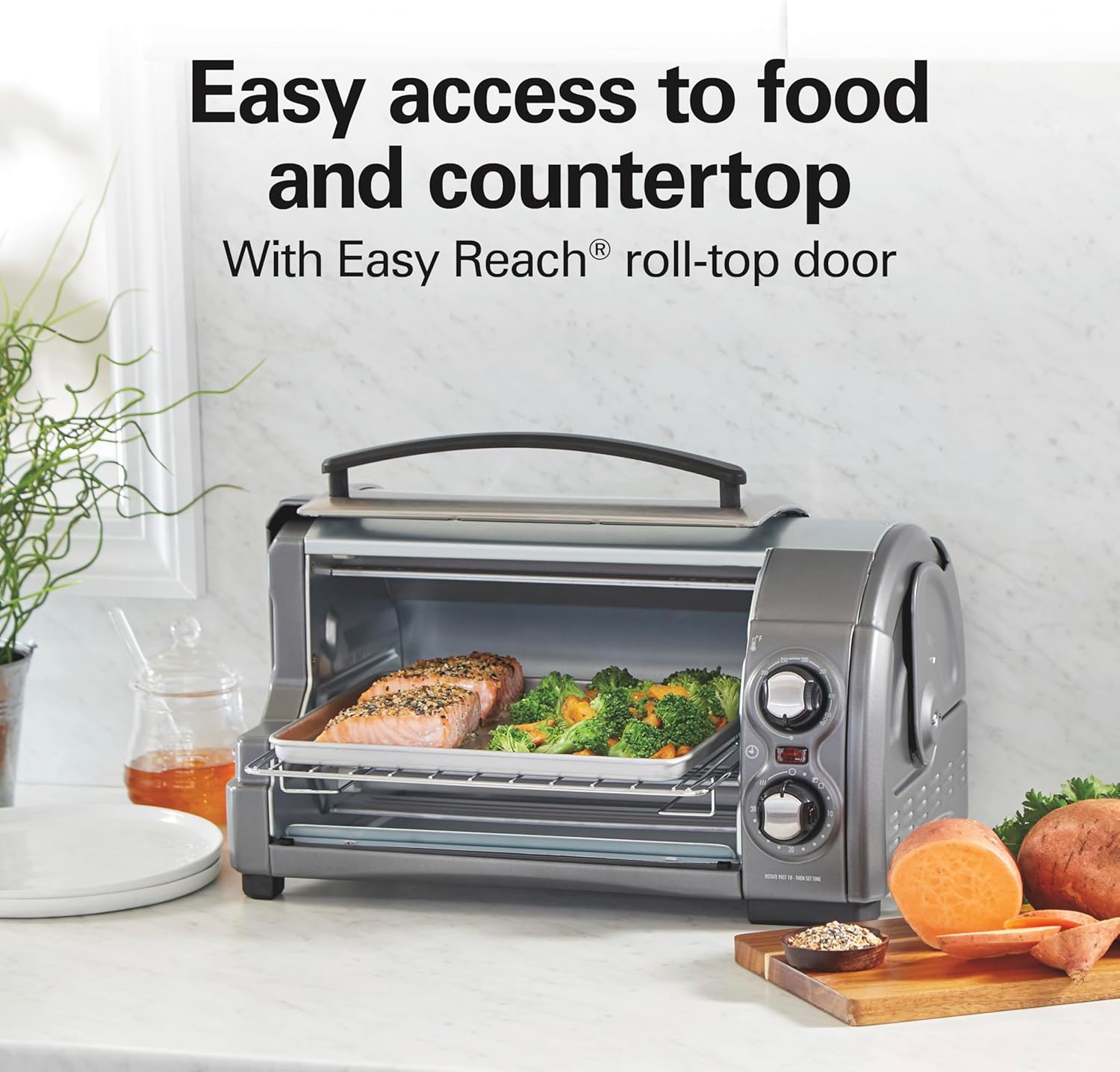 Thumbnail 1 de Hamilton Beach 4-Slice Toaster Oven
