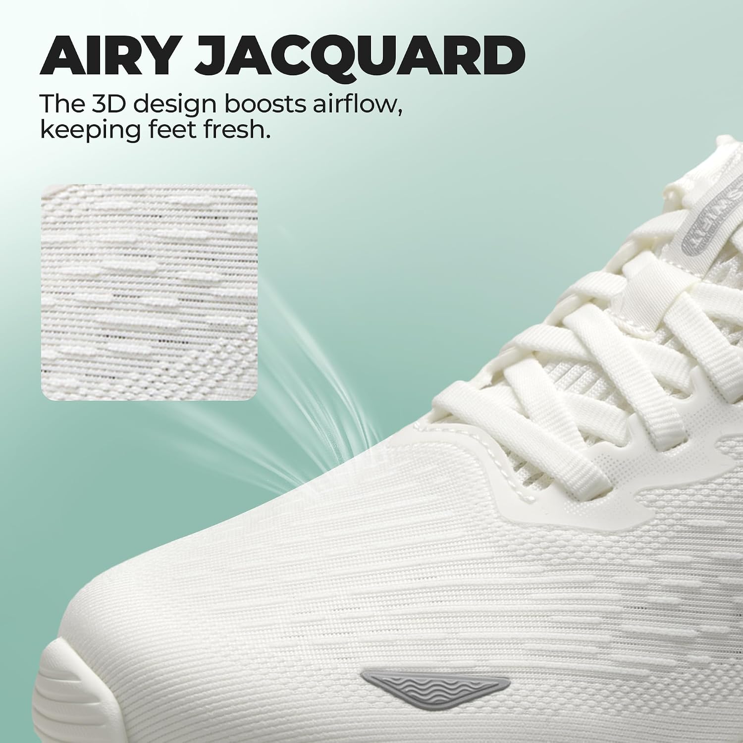 Detalle de ALLSWIFIT StediCloud Lite Women’s Walking Shoes with Arch Support & Breathable Cushioning