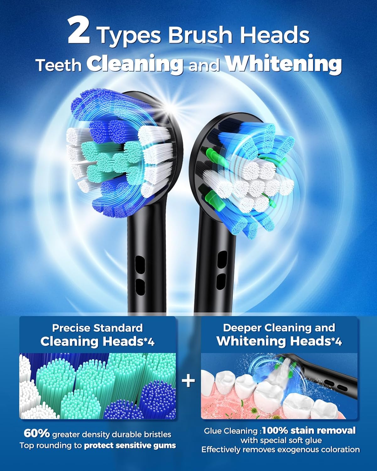 Detalle 1 de Rotating Electric Toothbrush Case with 25‑Day Battery