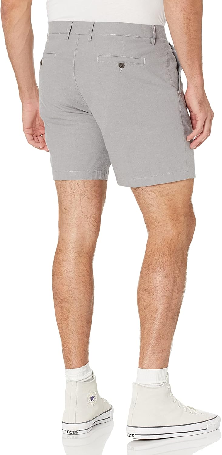 Thumbnail 1 de Amazon Essentials Men's Slim-Fit 7" Lightweight Comfort Stretch Oxford Shorts