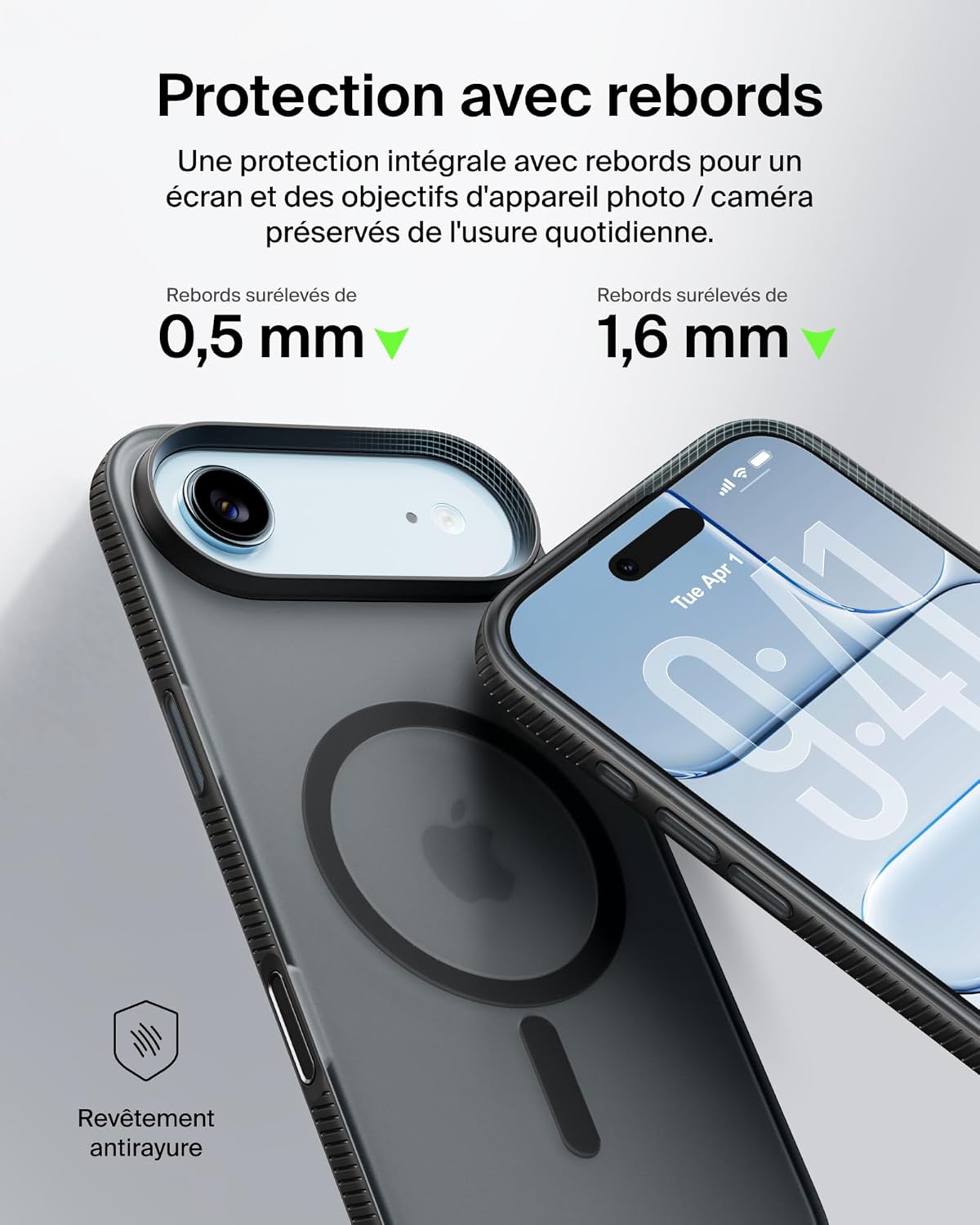 Thumbnail 5 de Belkin SheerForce Grip Coque iPhone Air – protection légère et antidérapante avec MagSafe
