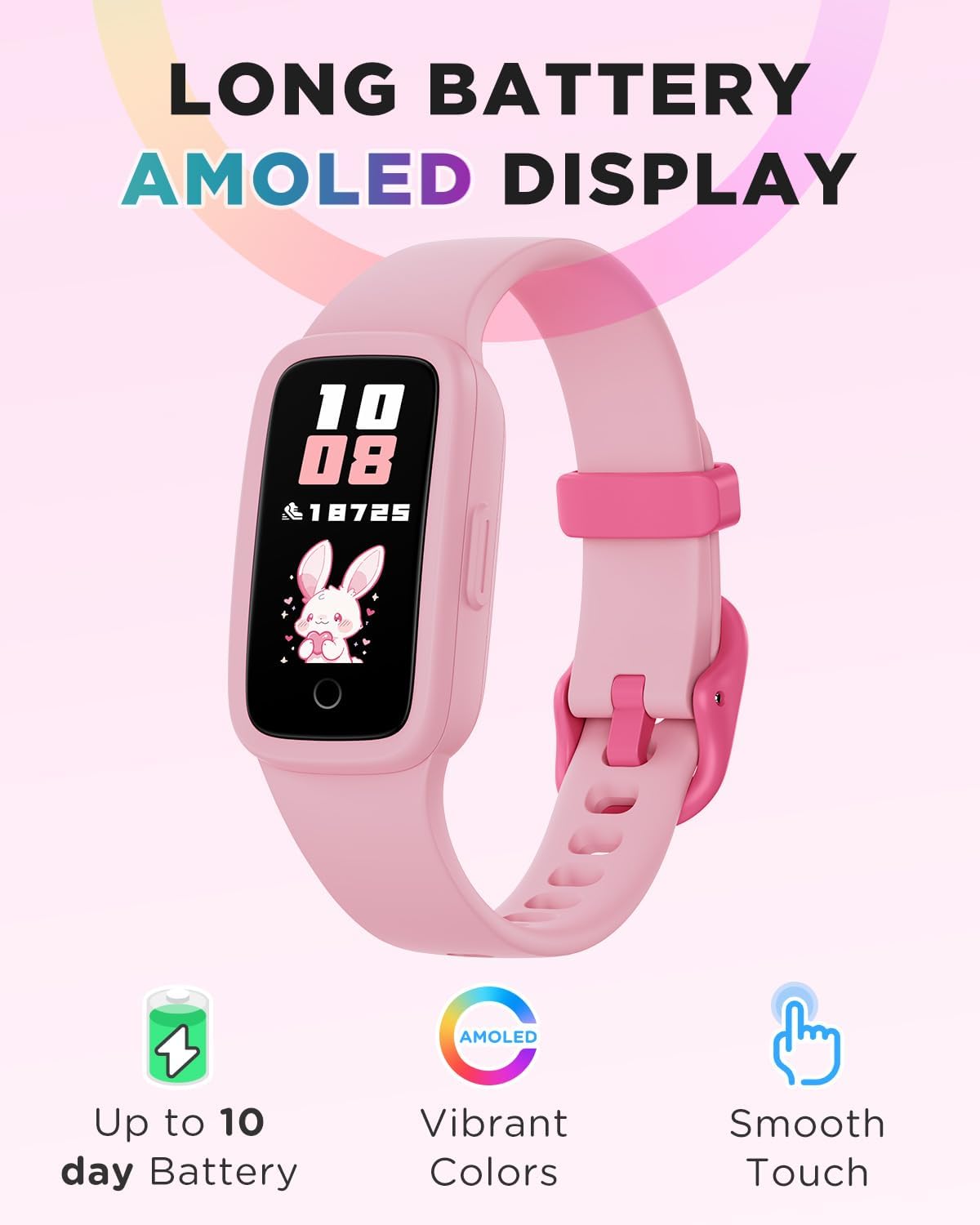 Detalle de BIGGERFIVE Vigor 3 Kids fitness tracker