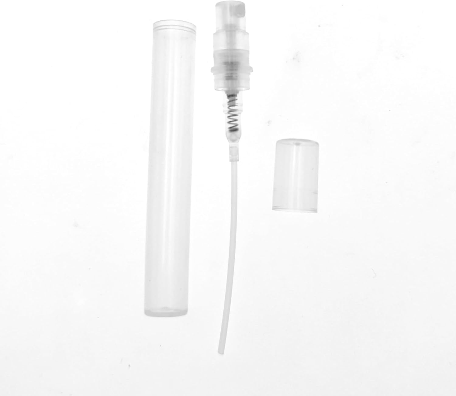 Detalle 2 de ZHIYE 40 x 5ml Mini Spray Atomiser Bottles for Travel (Clear Fine Mist Refillable)
