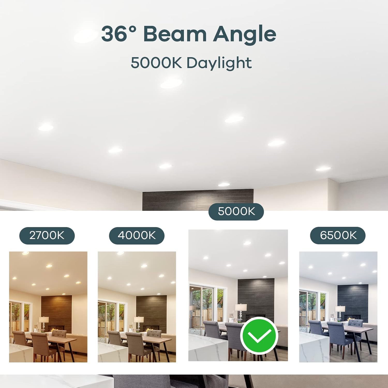 Thumbnail 2 de Linkind Bombilla LED GU5.3 MR16 12V, 36° Blanco frío, Pack de 5