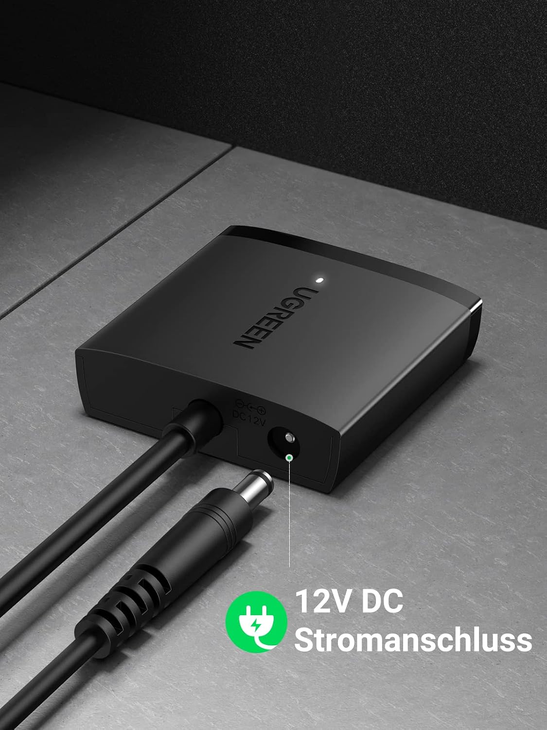 Detalle 2 de UGREEN SATA-Adapter USB 3.0 für externe 2,5" & 3,5" SATA-SSDs und HDDs (UASP, SATA III)