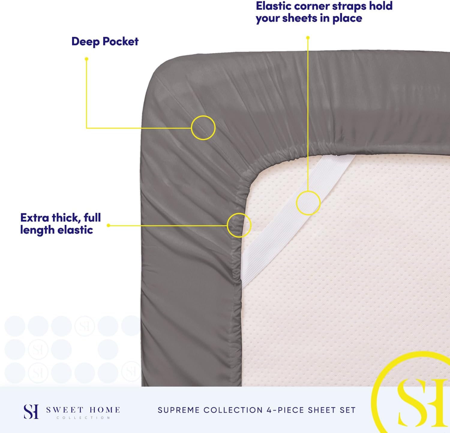 Detalle de California King Sheet Set