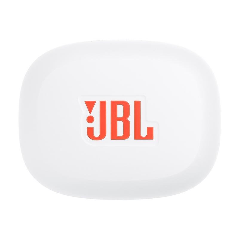 Detalle de JBL Endurance Peak 4: auriculares inalámbricos deportivos con ANC e IP68 (blancos)