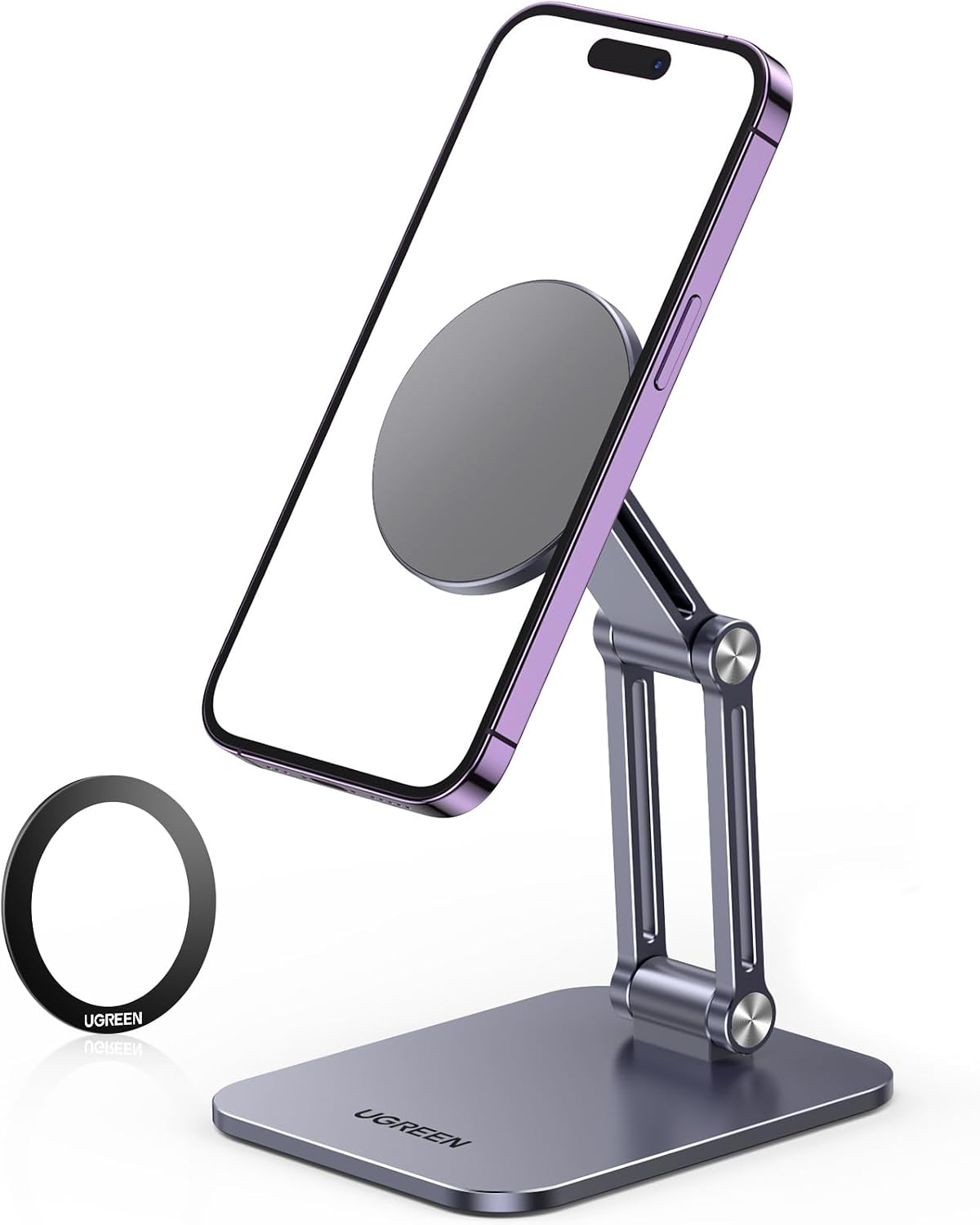 Detalle de UGREEN Magsafe Phone Stand 360° adjustable