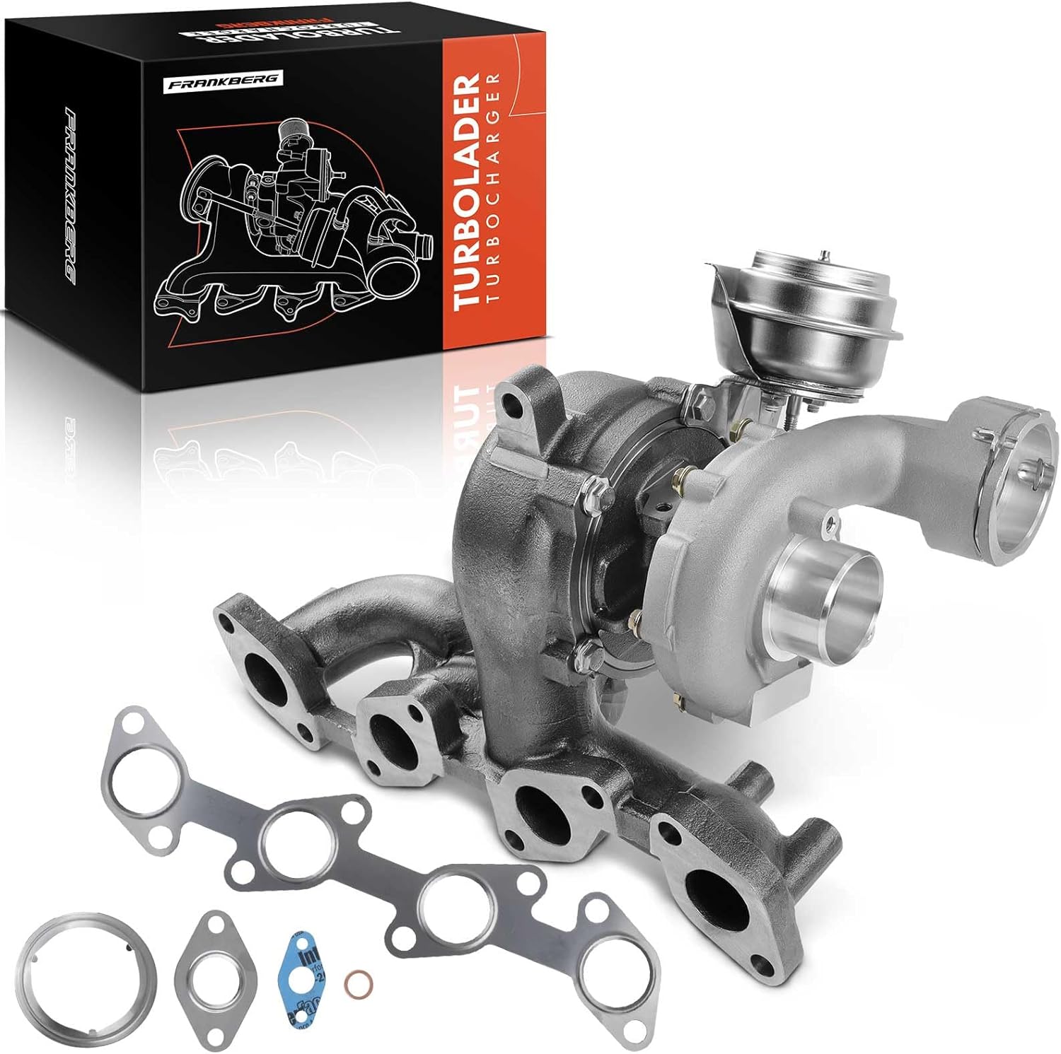 Detalle de Frankberg Turbocharger for 2.0 TDI (A3/Golf etc.) – GT1749VA compatibility