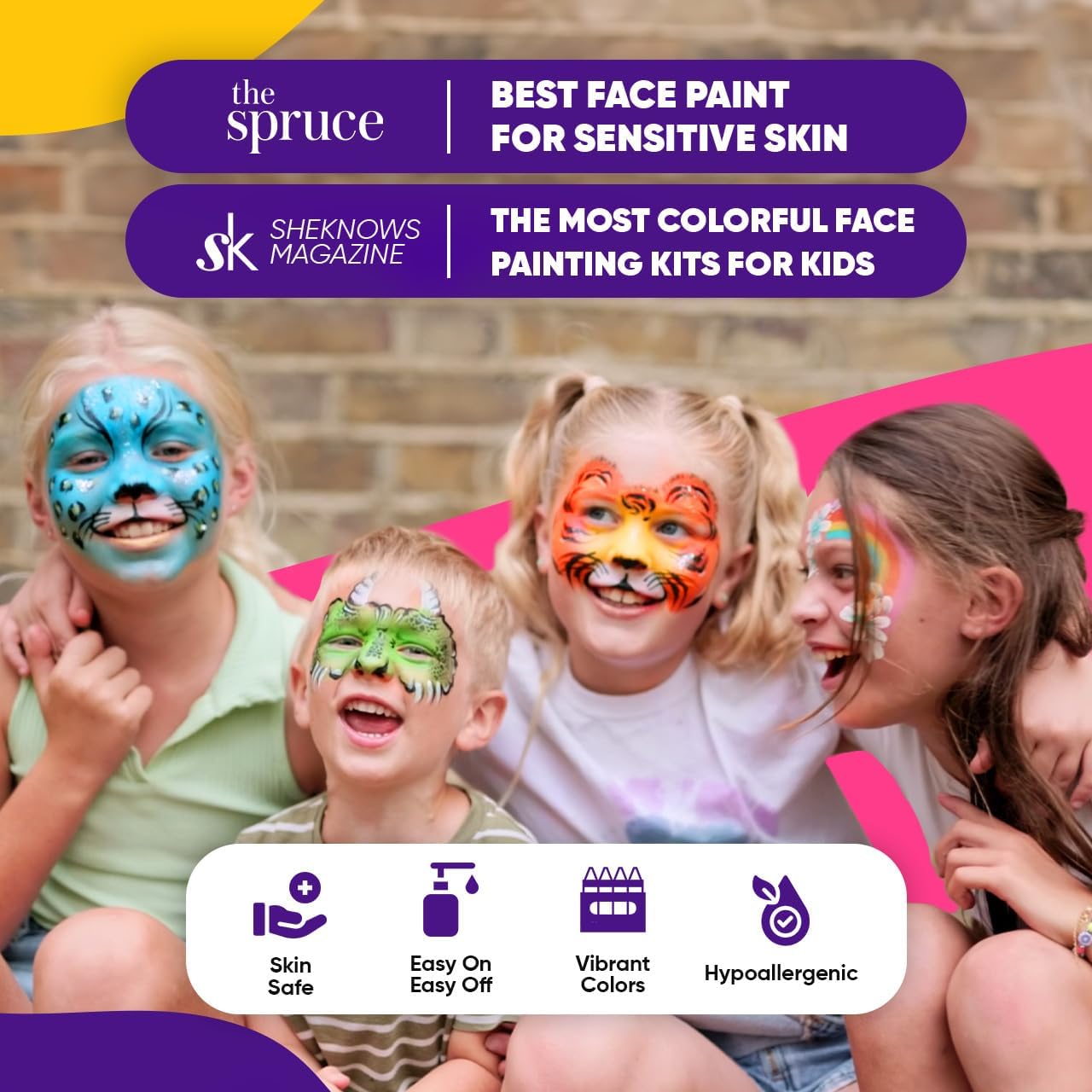 Thumbnail 2 de Blue Squid Face Paint Crayons 42pc XL