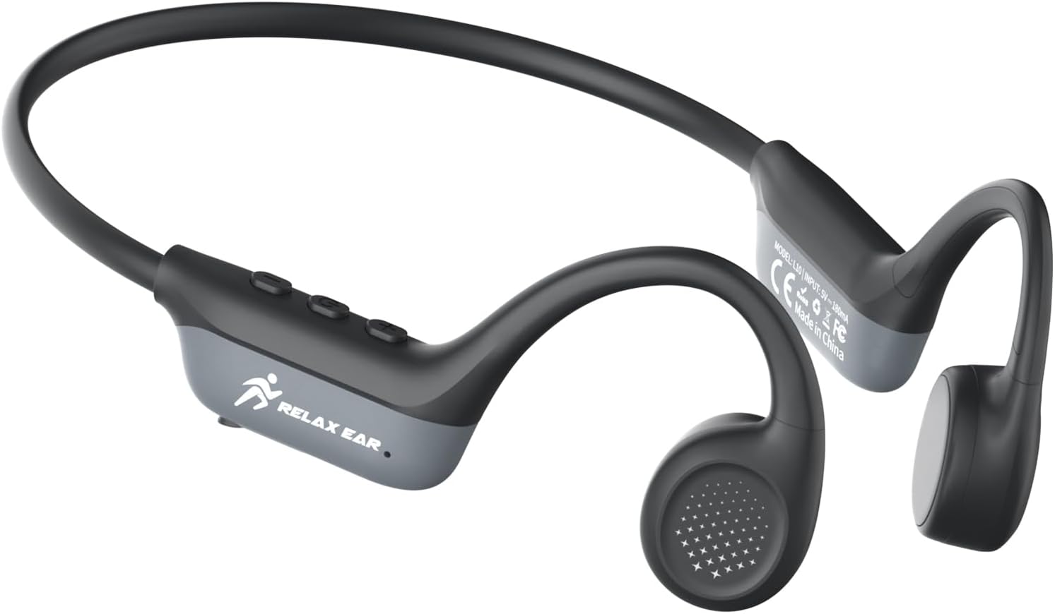 Detalle de SANOTO Knochenschall Kopfhörer Bluetooth 6.0 – Open-Ear Knochenleitung für Sport, 10 Stunden Akku, IPX6