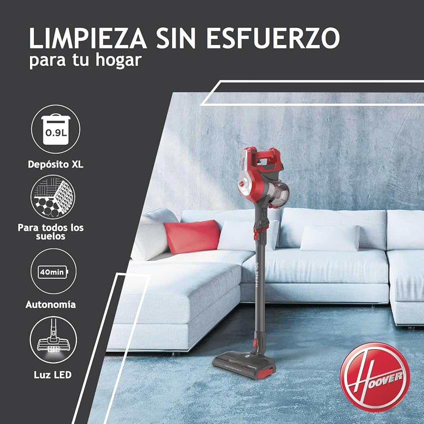 Detalle 2 de Hoover H-FREE 100 HOME Aspiradora 40 min