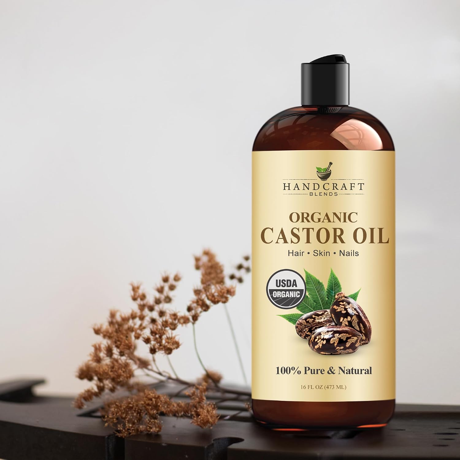 Thumbnail 6 de Handcraft Blends Organic Castor Oil, 16 fl oz ⚙