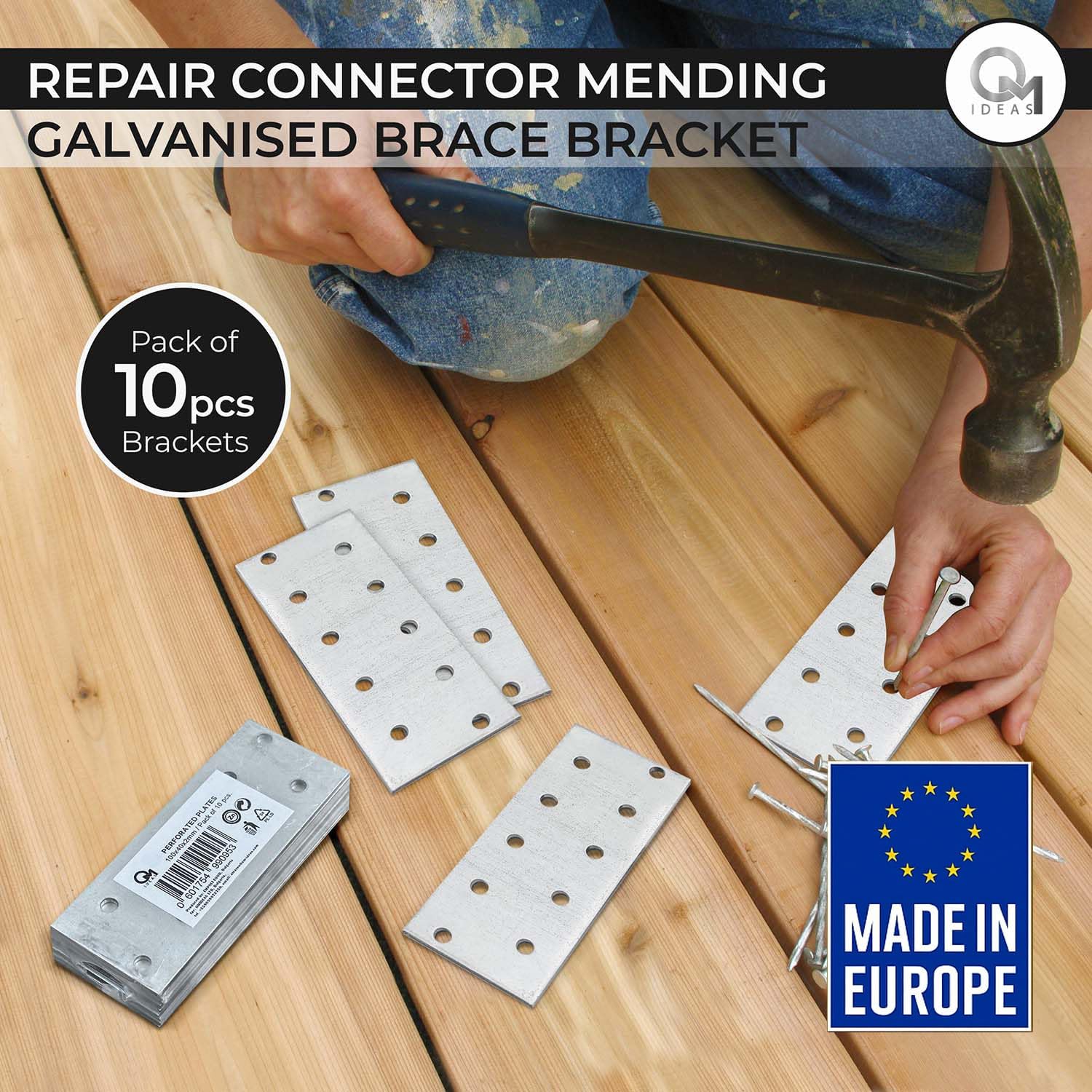 Thumbnail 3 de OMIDEAS Flat Joining Plates 100 x 40 x 2 mm