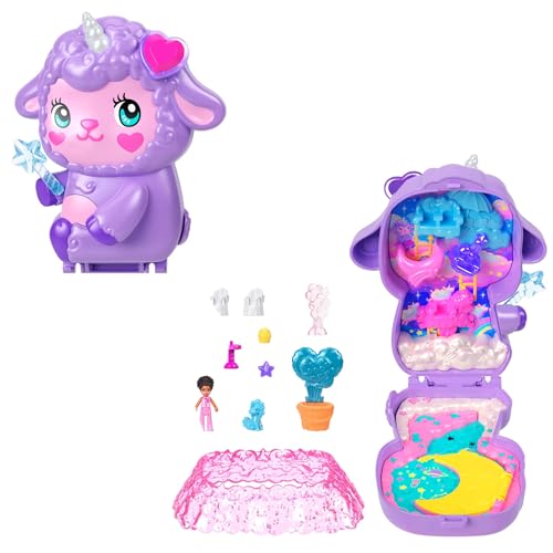 Detalle de Polly Pocket JCB15 Corderito de ensueño 🎲