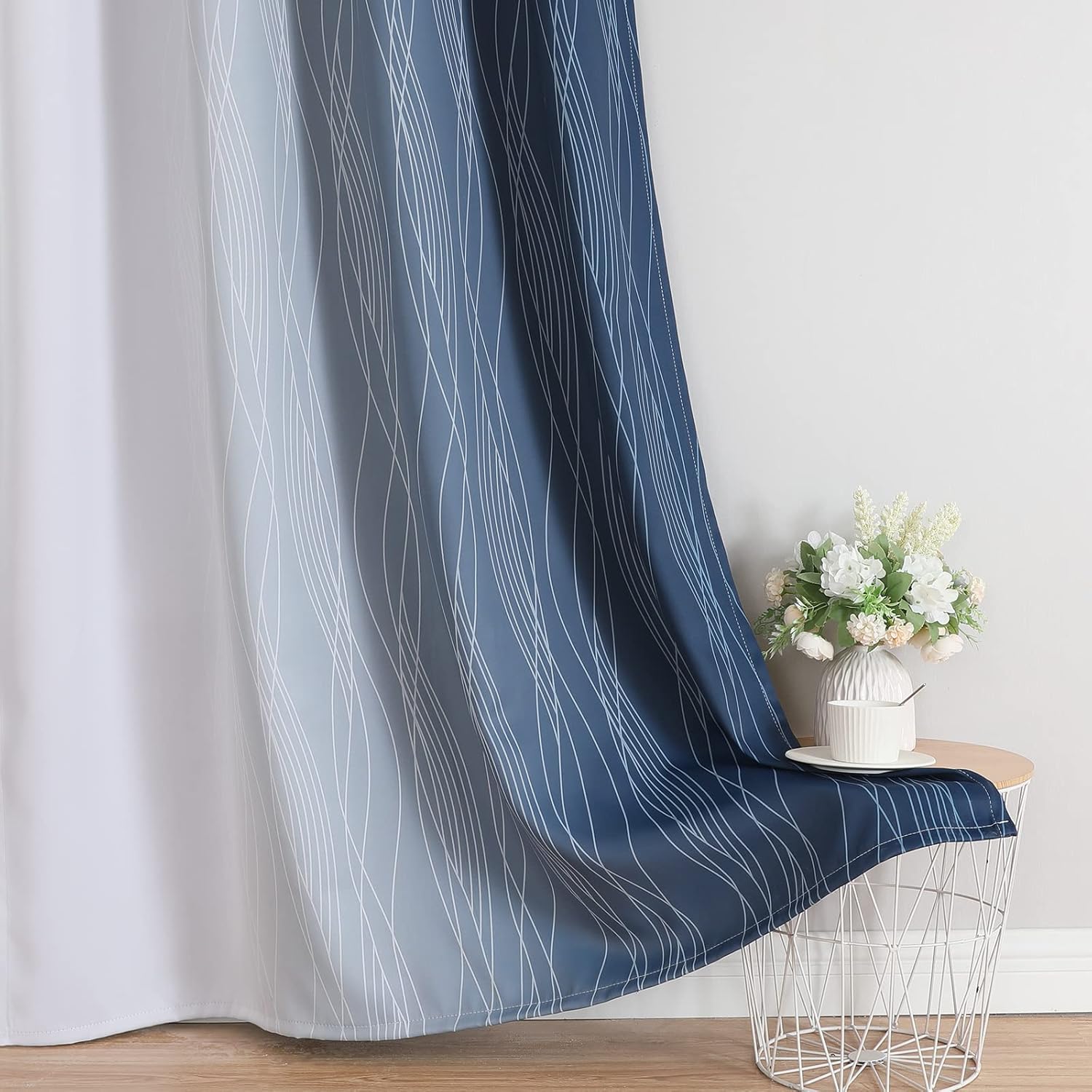 Thumbnail 5 de Estelar Textiler Ombre Blackout Curtains 84in