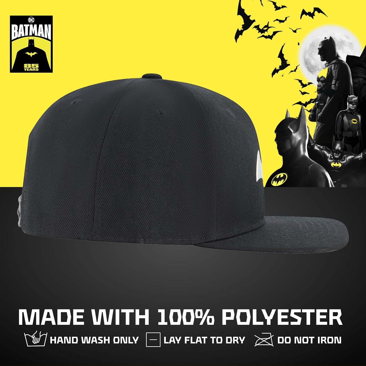 Thumbnail 5 de DC Comics Batman Baseball Cap, Polyester