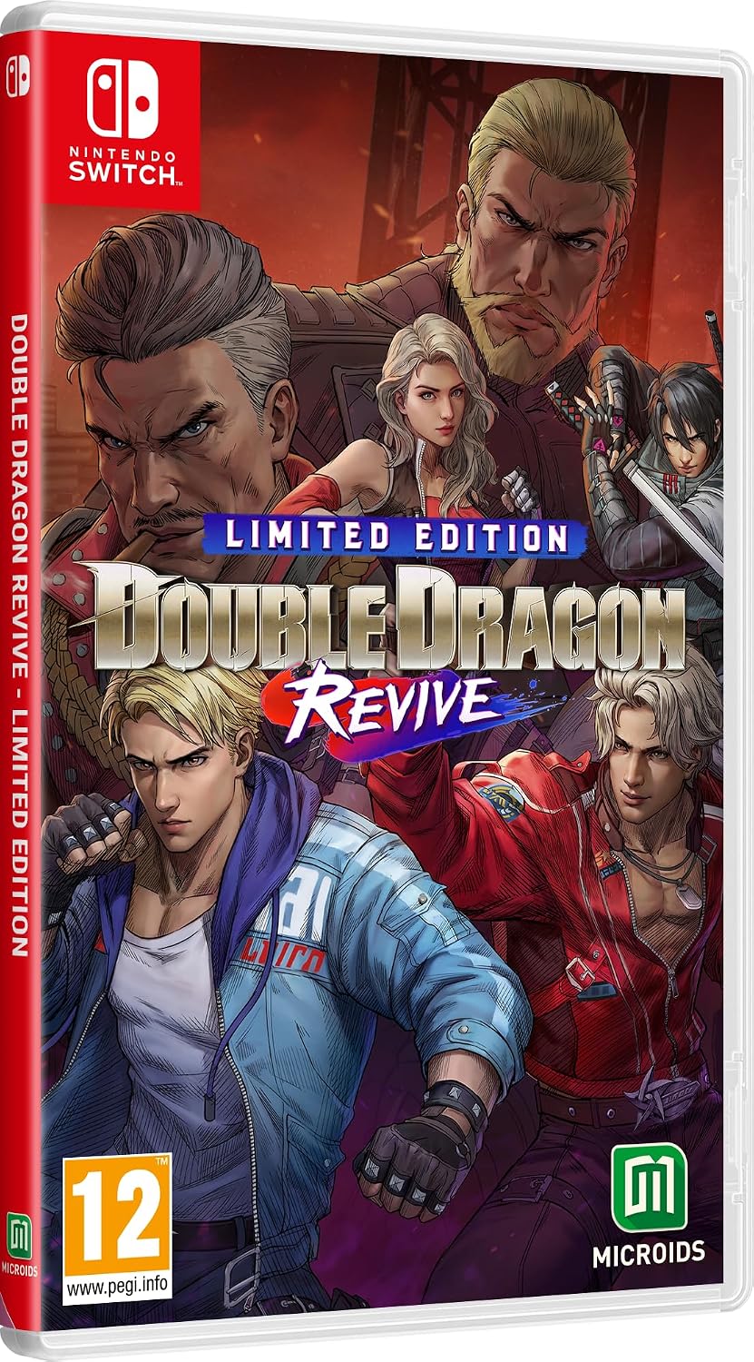 Detalle de MICROÏDS DOUBLE DRAGON REVIVE jeu Switch