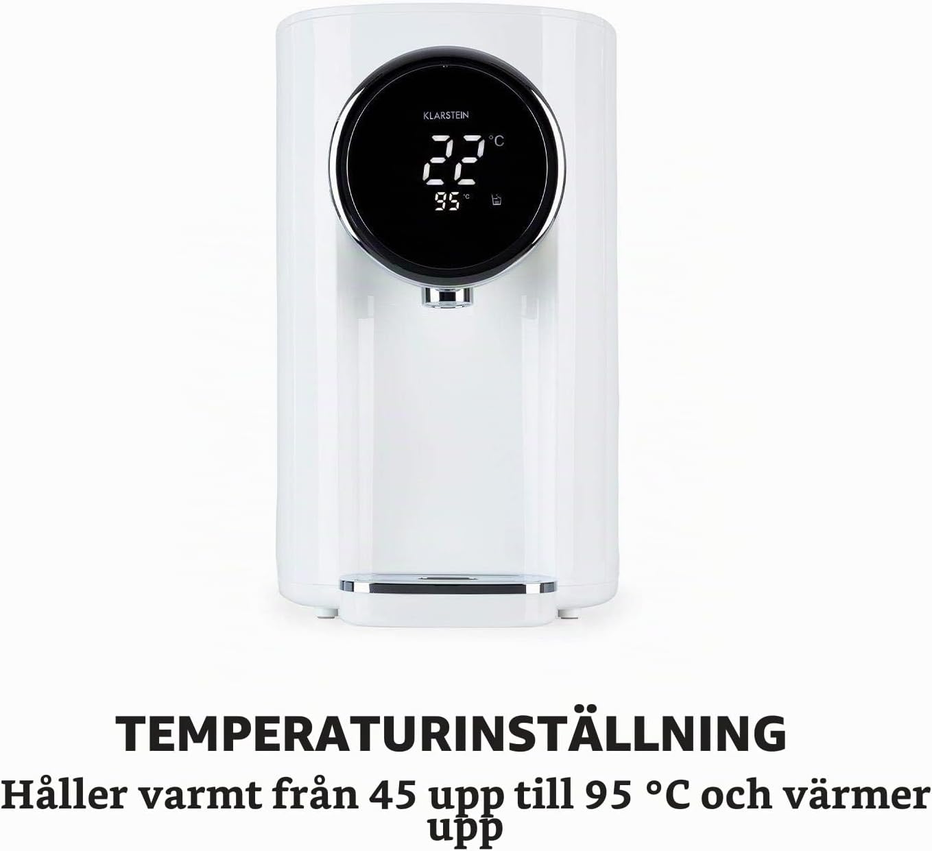 Detalle 2 de Klarstein Hot Spring Plus BAR2-HotSpringWhite varmvattenautomat, 5 liter