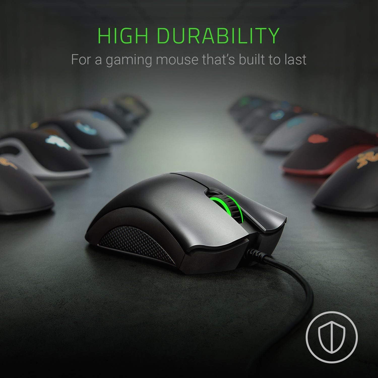 Detalle de Razer DeathAdder RC21-01210100-R3M1 Essential Gaming Mouse da Gioco Ergonomico
