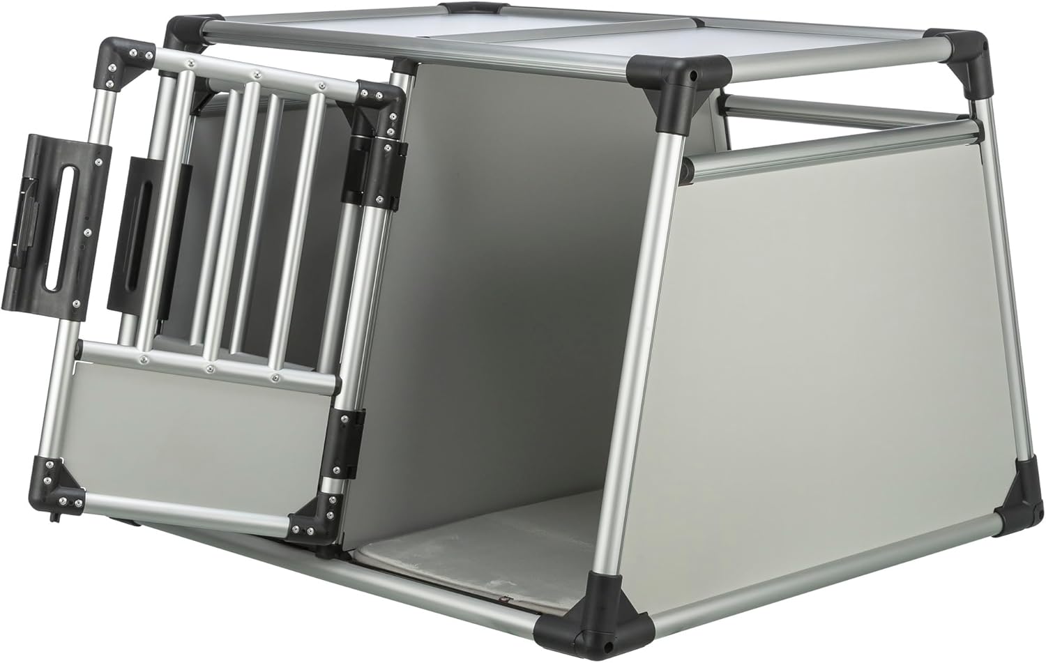 Thumbnail 5 de TRIXIE caisse double transport Aluminium – caisse pour deux chiens jusqu’à 50 kg, 93 × 64 × 83 cm