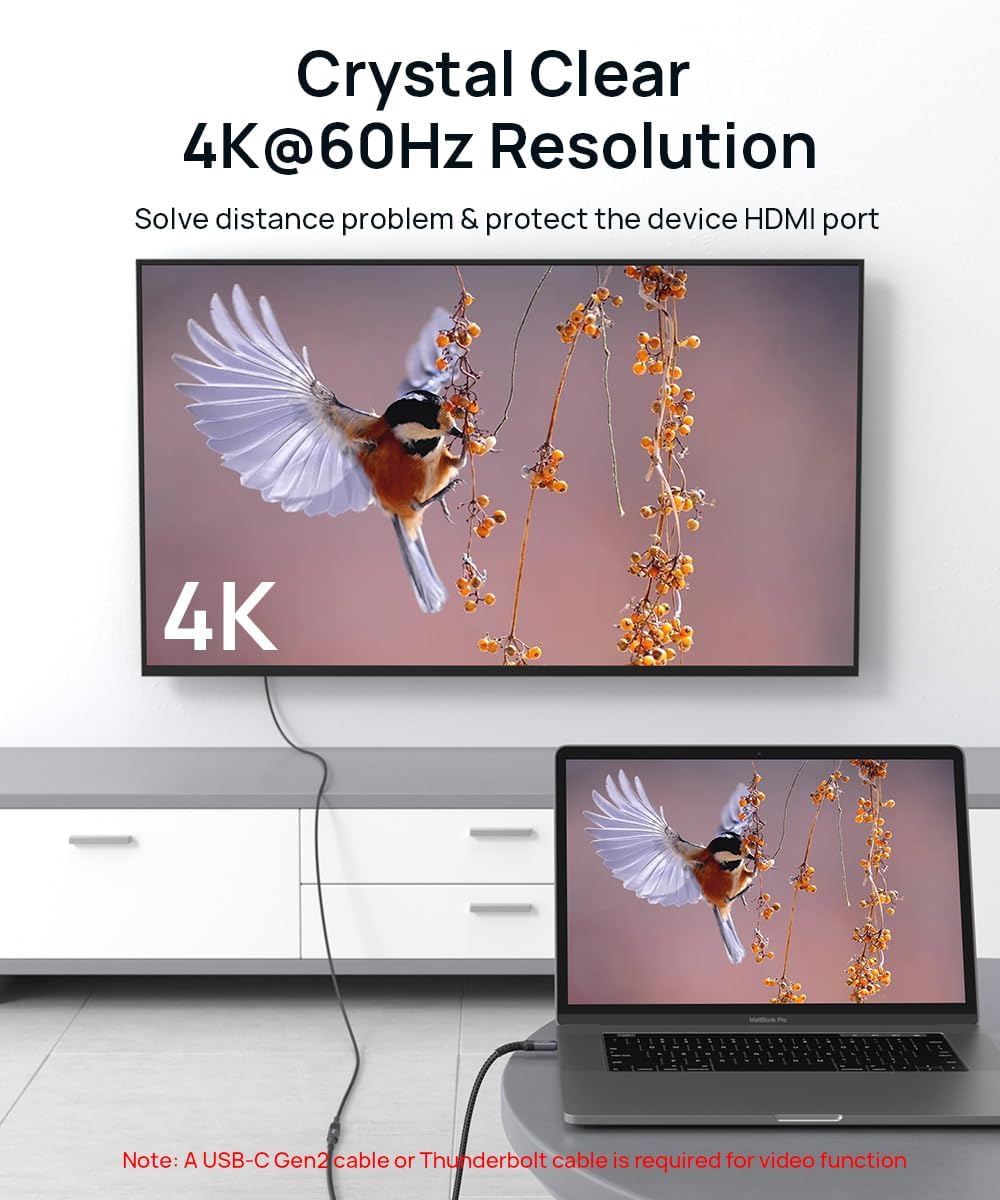 Thumbnail 4 de JSAUX USB C Extension Cable 2M 100W