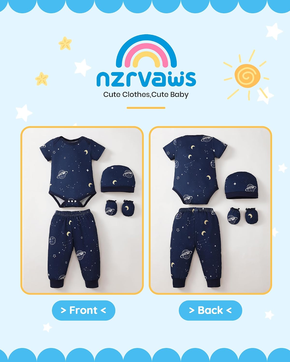 Detalle 2 de NZRVAWS Baby Clothing Set