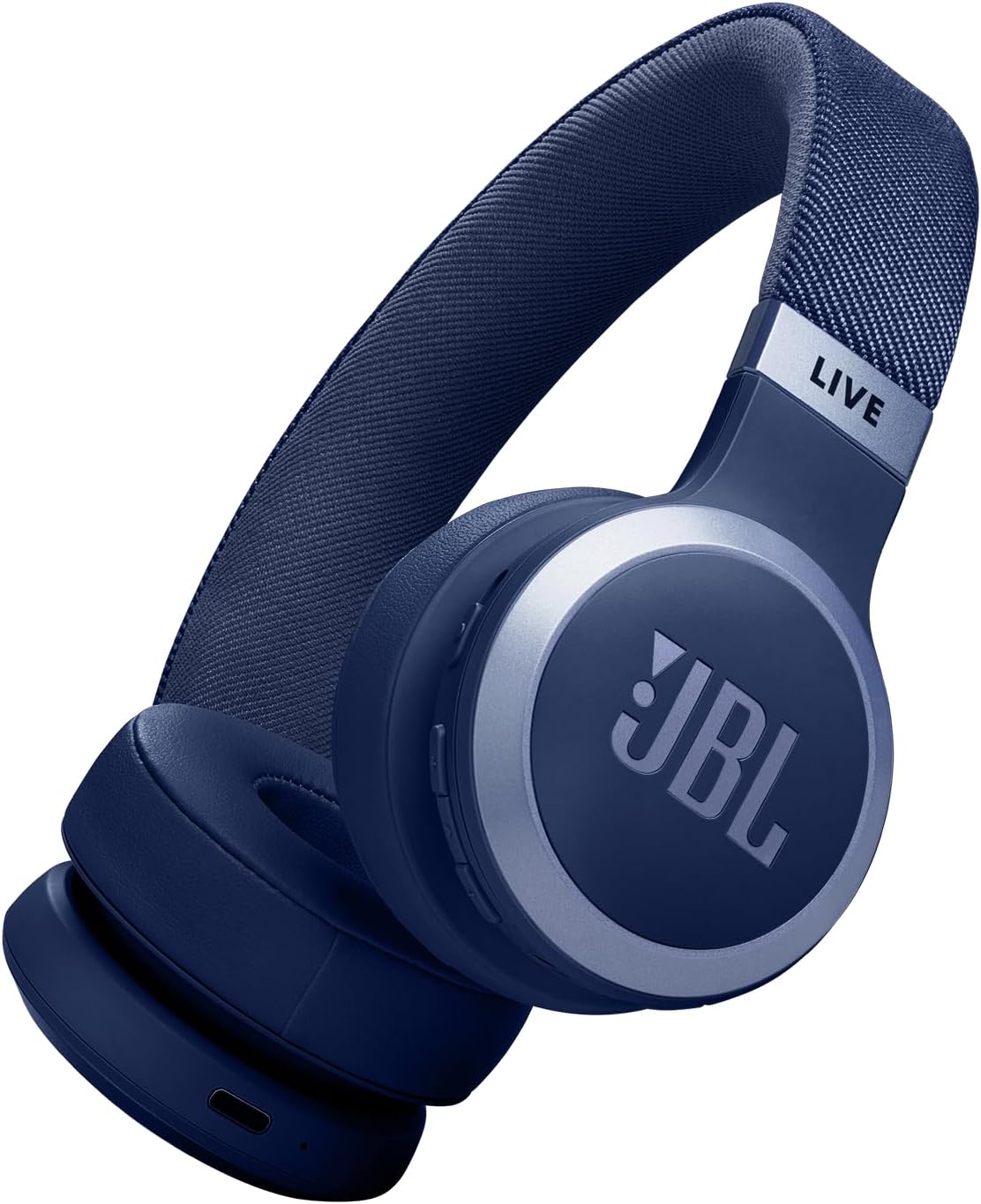 Detalle de JBL Live 670NC Wireless On-Ear Headphones with Adaptive Noise Cancelling